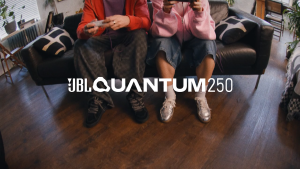 JBL Quantum 250 Gaming Headset with detachable boom mic