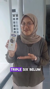 Triple Six Hair Tonic Gingseng - Tonic Rambut - Vitamin Rambut - Perawatan Rambut Rontok - Anti ketombe - Agen Nasa