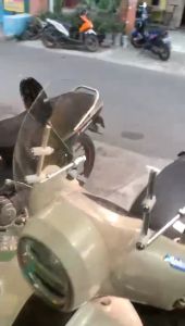 Visor/Windshield Fazzio + Bracket Tebal 3 Mili