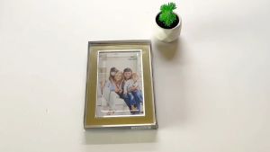 Brushed Gold Textured Aluminium Frame | Photo Frame | 4R-8R