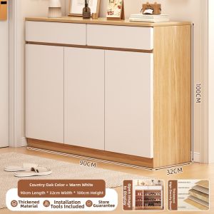 ZHUOHE | High Capacity Entryway Shoe Rack and Storage Cabinet