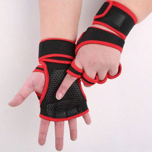 Weight Lifting Workout Gloves With Wrist Support For Men Women Gym Fitness Cross Training Powerlifting Hand Palm Protector Glove
