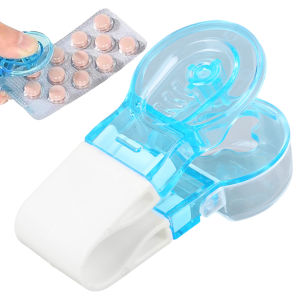 Anti-Pollution Medicine Storage Box Sturdy Plastic Container with Lock for Safe Pill and Tablet Storage