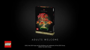 [BrickStory] LEGO Botanicals Japanese Red Maple Bonsai Tree (10348)(474 Pieces)