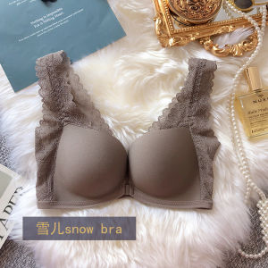 Adjustable Front Closure Bra Seamless Womens Underwear Gather Small Breasts Make Large Eliminate Side Breasts No Trace Push up No Steel Ring Beautiful Back Bra
