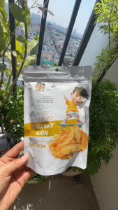 Xoài sấy giòn LULA 40gam/gói công nghệ sấy thăng hoa chua chua ngọt ngọt ăn giòn mê ly