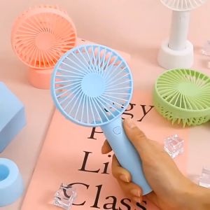 手持风扇小风扇USB便携式卡通小风扇  Handheld Mini Fan USB Portable Cartoon Fan