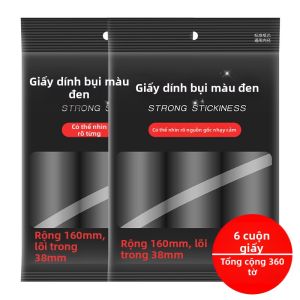 CHUSHE | Lõi Thay Thế Cuộn Dính Bụi Siêu Dày Có Thể Tách