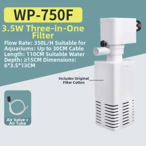 SOBO | 3-in-1 Silent Fish Tank Filter Pump for Small Aquarium