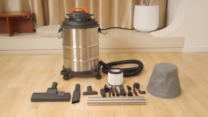 TIXX Vacuum cleaner 18L Portable and Household High-power Barrel Suction Cylinder Wet and Dry Blowing 3in1 for house floor sofa