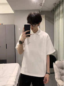 Áo Thun Polo Tay Ngắn Cổ Polo Phong Cách Mỹ Thường Ngày Mùa Hè Cho Nam Áo Thun Cotton Thoáng Khí Thoải Mái Thường Ngày