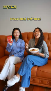 [BUY 1 GET 1] PRONAS Kornet Sapi 198 g Free Opor Ayam 200 g