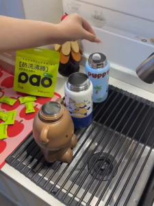 SG READY STOCK Tea Stain Water Cup Cleaning Effervescent Tablets Stainless Steel Cup Remove Tea Stains Food Grade Cleaning Agent
