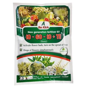 A BA KÍCH (10-60-10+TE) tạo mầm hoa | CTY 3 Tốt