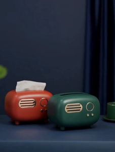 Retro Radio tissue box