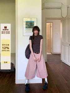Retro High Waist Flared Capri Jeans