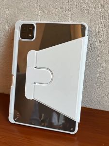 Bao da máy tính bảng xoay 360 độ dành Xiaomi Pad 5/5Pro/SE 11in Pad 6/6Pro 11in Mặt lưng trong suốt có khay đựng bút
