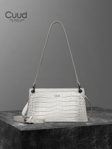 [Accessible Luxury Counter] Counter Himalayan Bag Female Underarm Bag Womens Leather Messenger Bag Niche Style Baguette Bag