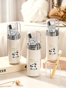 YOULUNMEI | 3-in-1 Travel Toothbrush Cup Kit