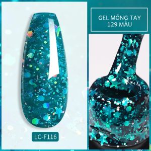 Sơn Móng Tay Gel Nhũ LILYCUTE 7ml Màu Sắc Mùa Xuân Hè Lấp Lánh Bán Vĩnh Cửu Tẩy Được Bằng Đèn UV Dùng Cho Làm Móng Nghệ Thuật.