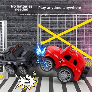 Rotating Rebound Inertia Drift Police Car Toy