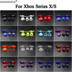 LB RB Button Baffle Strip D-Pad Cross Direction Keys 3D Analog Joystick Caps Replacement Parts For Xbox Series X/S Controller