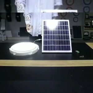【Warranty】Solar Ceiling Light 8000W Indoor Outdoor solar lights inside the house home Bedroom Stair Balcony lamp original LED waterproof IP67 Dust andmosquito prevent Power cord Automatically up Dimmable Remote Control COD