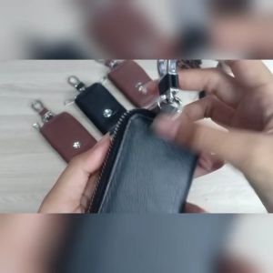 Gantungan Kunci Custom Nama Mobil & Aksesoris Mobil Kulit Asli