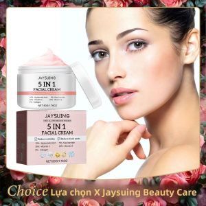 Kem Dưỡng Da Mặt 5in1 Dành Cho Cả Nam Và Nữ - Loại Bỏ Nếp Nhăn Giảm Sắc Tố Thu Nhỏ Lỗ Chân Lông Điều Trị Xỉn Màu & Serum Làm Sáng Da 50g