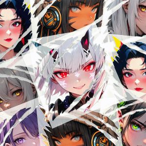 Jdm phim hoạt hình cô gái dán phản quang xe máy trầy xước xe ô tô Bìa đề can cho Honda xrm bấm 125i 150i Vario Beat wave125 tmx155 YAMAHA xmax exciter155 Mio Thể Thao Suzuki GSX raider150 Smash VESPA gts300 gtv125 TOYOTA phụ kiện nhựa Vinyl trang trí khôn