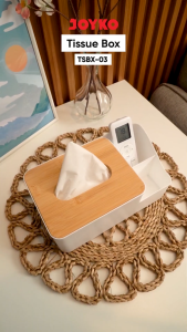 Tissue Box JOYKO Kotak Tisu TSBX-1903 Homeliving Kotak Tisu Aesthetic Organizer Penyimpanan Storage