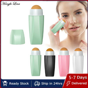 Hengfa Lina Natural Volcanic Stone Face Oil Absorbing Roller Massage Body Stick Face Skin Care Makeup Tool Facial Pores Cleaning Oil Rollers