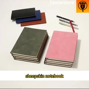 A5 Notebook Sheepskin Hand Ledger Notebook Study And Work Retro Notebook-ASIANMART