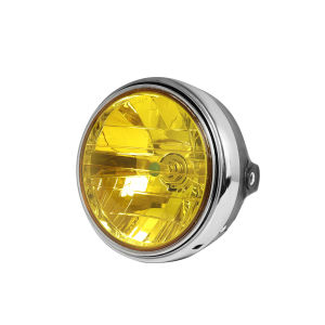 Đèn Pha LED Tròn Kiểu Cổ Điển Cho Xe Máy Honda Hornet 600 CB400 CB1300 CB1100 Lắp Ráp Đèn Trước