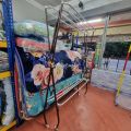 QEE 3V RAK AMPAIAN PENYIDAI BAJU WITH ROLLER SUPER HEAVY DUTY STRONG STANDING. 