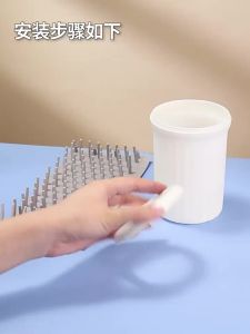 Silicone Dog Paw Cleaning Cup Portable Pet Foot Cleaning Cup for Cats Dogs Detachable Dog Cat Paw Cleaner Dog Accessories