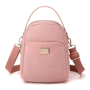 GStar Womens Small Shoulder Bag Nylon Waterproof Ladies Leisure Handbag All-match Rucksack Multi Pockets Crossbody Bags Cute