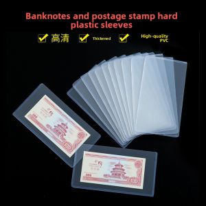 Thickened Hard Plastic Protective Case for Commemorative Currency Money Clip Transparent Coin Protection Bag Document Holder