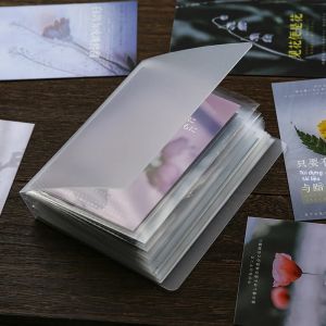 Mr.paper | Mr. Paper Single Style A6 Thư Mục Tập Tin Trong Suốt 40 Trang Chất Liệu PVC Tươi Mới Đơn Giản Rộng Rãi Tiện Dụng Để Sắp Xếp Tập Tin Tài Khoản