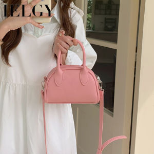 IELGY Messenger small square bag womens pink s+aving versatile boston handbag