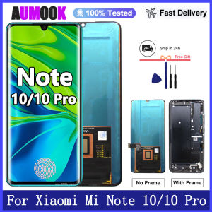 New AMOLED Display For Xiaomi Mi Note 10 LCD Display Touch Screen Digitizer For Xiaomi Mi Note 10 Pro LCD Display Replacement