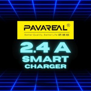 PAVAREAL K21 2.4A Dual Port Smart Charger
