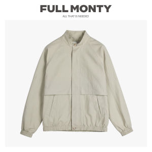 Buttoned Military-style Casual Mens Loose-fit Jacket