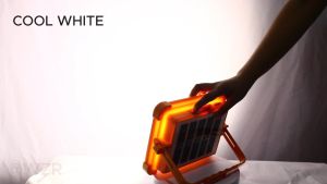 LED Flood Light Heavy Duty 200W 100W Solar Light Waterproof Emergency Rechargeable LED Flood Light Energy Saver Light
