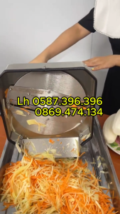 Máy thái sợi bào sợi rau củ sợi cà rốt củ cải đu đủ hành tỏi bắp cải măng củ