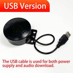 DIY 4M Voice Prompter MP3 Audio Playback Module 3W Waterproof Speaker Repeat/Single Play/Next Track 3 Modes Volume Knob DC/USB