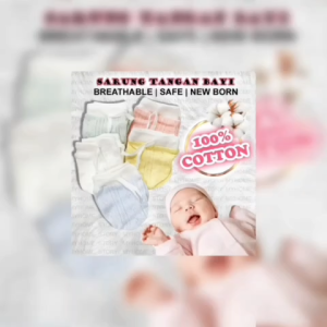 Premium Baby Mittens | Cotton Anti-Scratch Gloves | Soft Breathable Newborn Hand Protection
