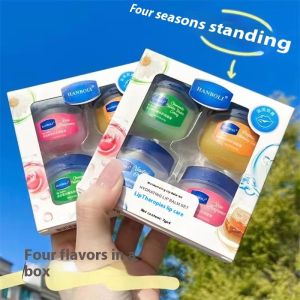 Son dưỡng môi Vaseline dưỡng môi nuôi dưỡng dưỡng ẩm và dưỡng ẩm môi nam và nữ dưỡng tóc Bộ có giá trị bốn mùa thường xuyên thành phần tự nhiên phù hợp với son dưỡng môi