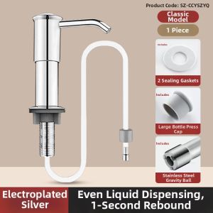 304 Stainless Steel Kitchen Soap Dispenser