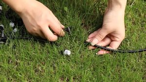 Bộ tưới nước tưới cây tự động gồm 10 đầu tưới phun sương 15m dây dẫn cùng đầy đủ phụ kiện